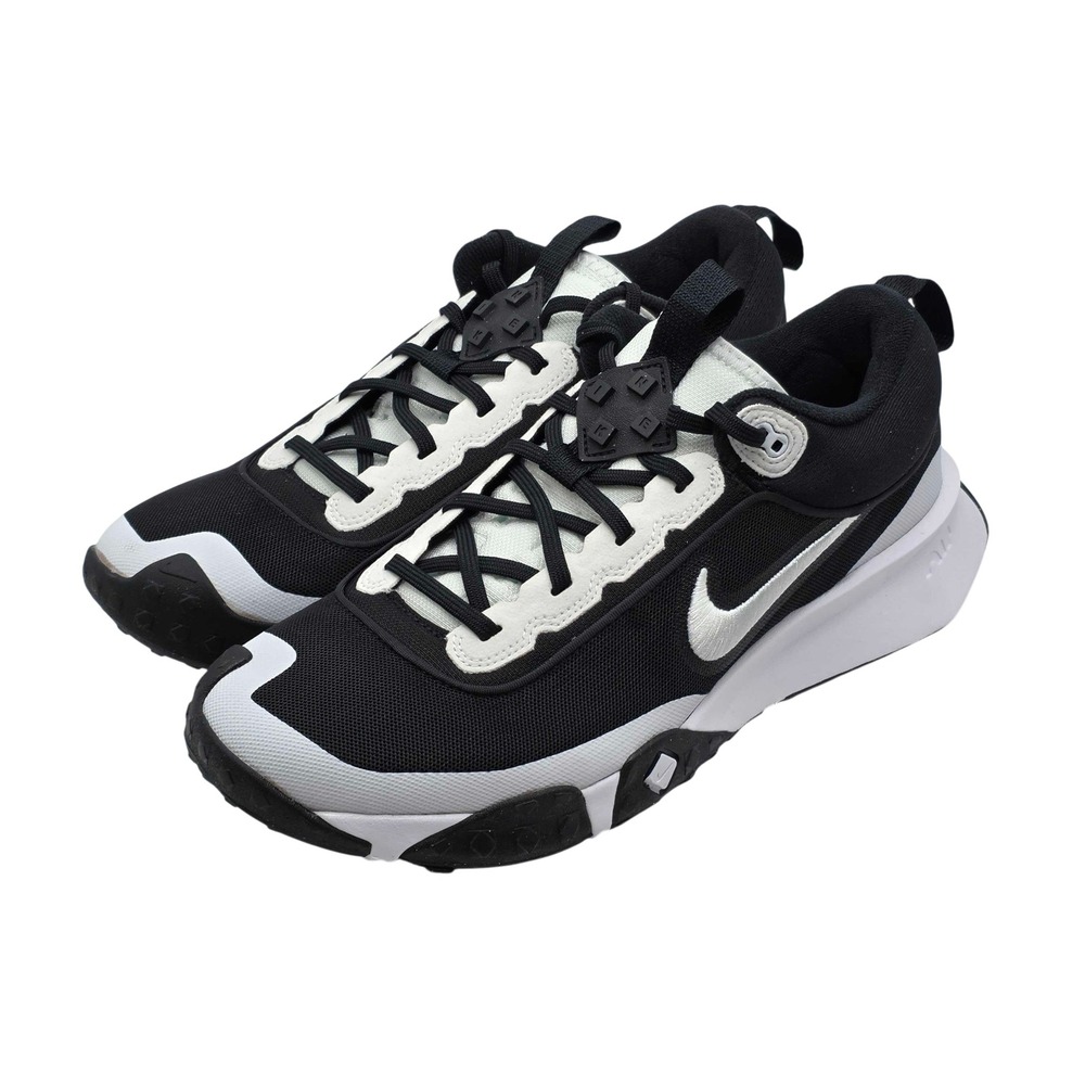 Nike Air Diamond Varsity Turf Baseball Shoes Men's 10.5 Black White DZ0502-004